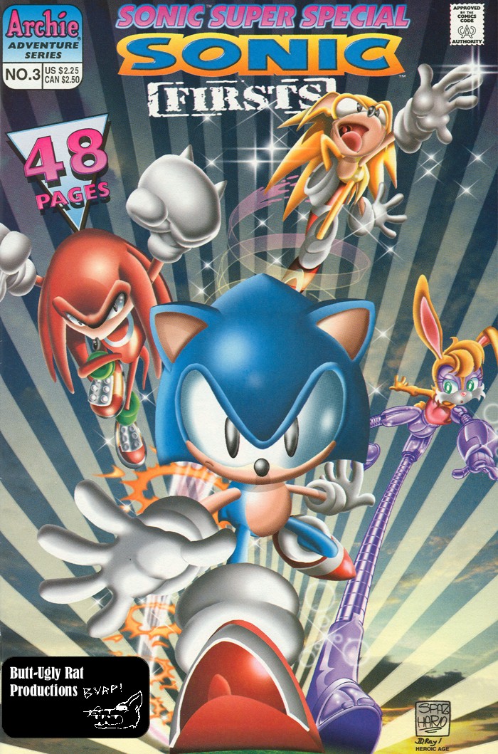 Sonic - Archie Adventure Series (Special) 1997c  Comic cover page